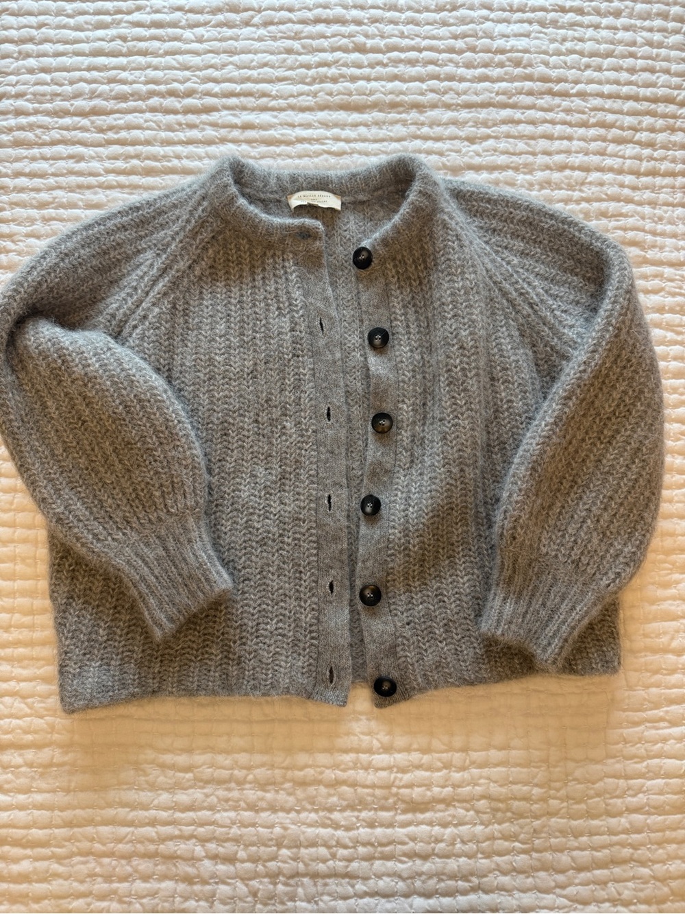 Sezane Gray Cardigan